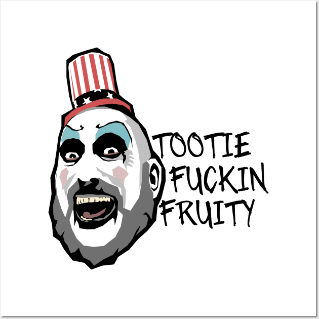 Captain Spaulding Wall Art by Randomart